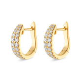 Essential Diamond Hoop Earrings - Dracakis Jewellers